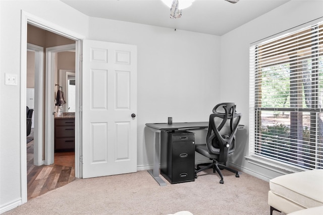 483 County Road 1591, Sunset, TX 76270 - office with carpet floors and baseboards