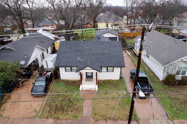 307 Smith St, Hillsboro, TX 76645 - aerial perspective of suburban area