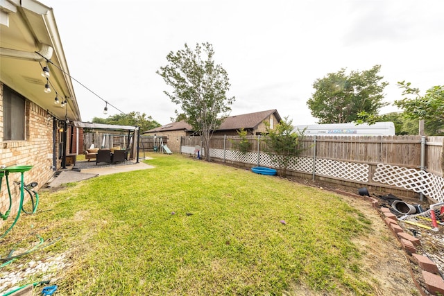 6900 Tudor Dr, Plano, TX 75023 - view of yard featuring a patio