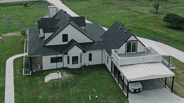 669 Massey Rd, Gunter, TX 75058 - view from above of property