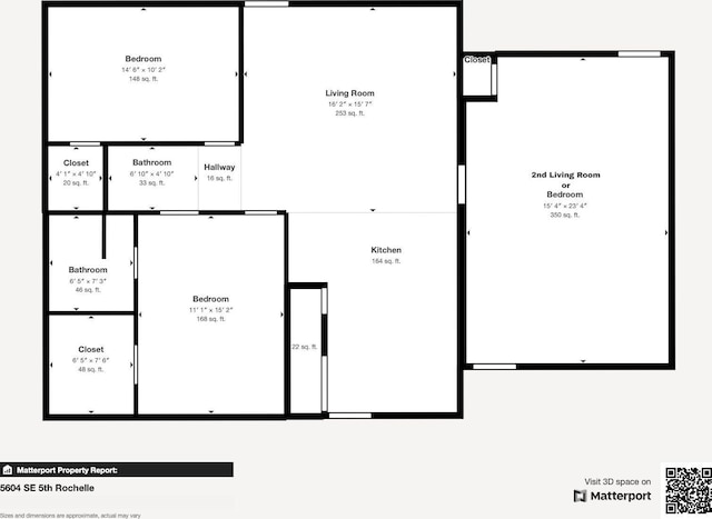 5604 5th St, Rochelle, TX 76872 - home floor plan