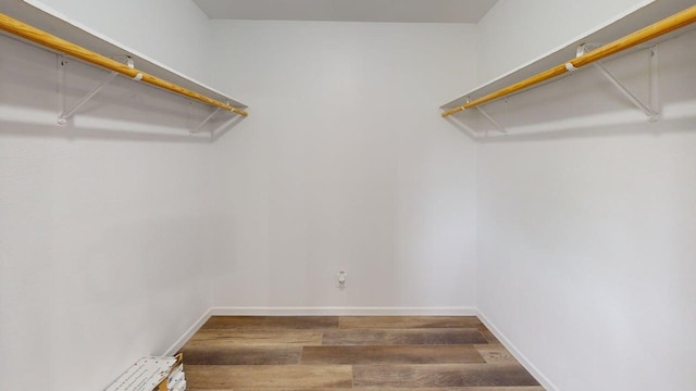 5604 5th St, Rochelle, TX 76872 - spacious closet featuring wood finished floors