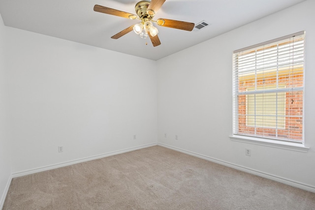 623 Madison Pl, Sherman, TX 75092 - carpeted empty room featuring baseboards and ceiling fan