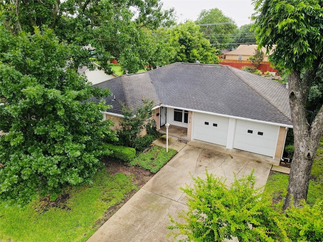 1210 Carroll Dr, Garland, TX 75041 - aerial view of property and surrounding area