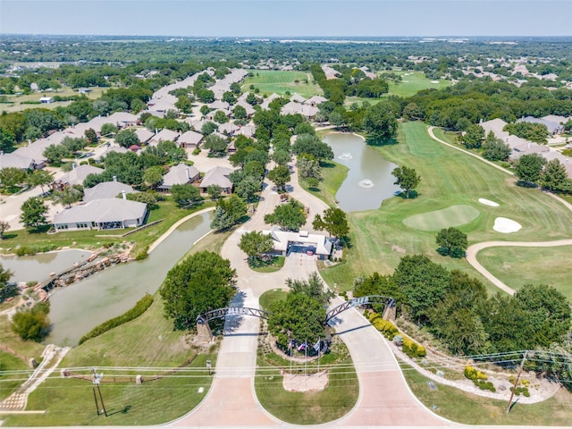 209 Pine Valley Ct, Fairview, TX 75069 - aerial view of property's location with a nearby body of water, a golf course, and nearby suburban area