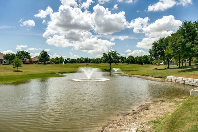 209 Pine Valley Ct, Fairview, TX 75069 - water view with a local golf course