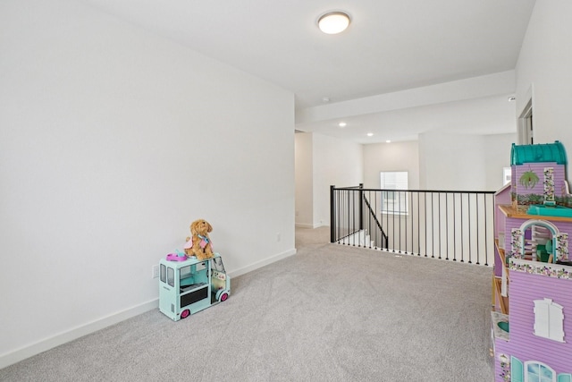 422 Firecrest Ln, Celina, TX 75009 - rec room with carpet, baseboards, and recessed lighting