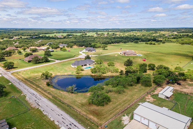 100 Tall Grass Ct, Weatherford, TX 76087 - aerial view of a large body of water