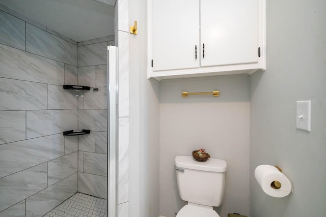 405 Houston St, Sulphur Springs, TX 75482 - bathroom with a stall shower and toilet
