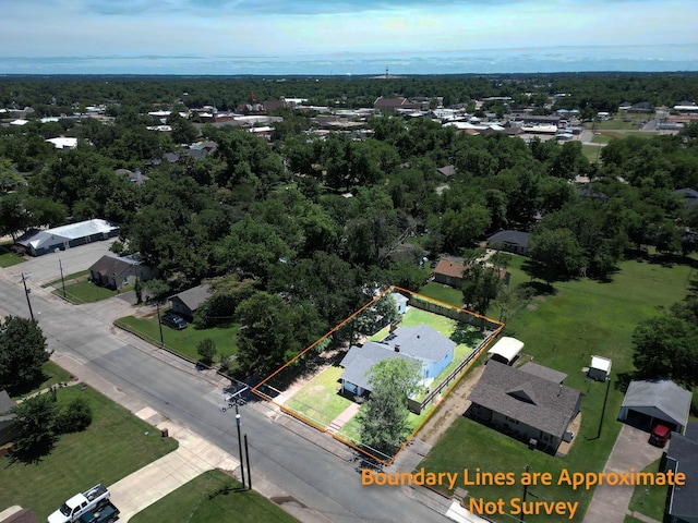 405 Houston St, Sulphur Springs, TX 75482 - view of property location with property boundaries highlighted
