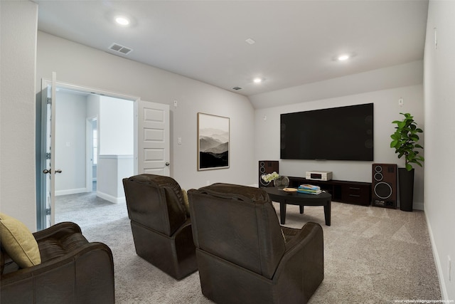 1110 Howley Ct, Forney, TX 75126 - living area with light carpet, recessed lighting, and baseboards