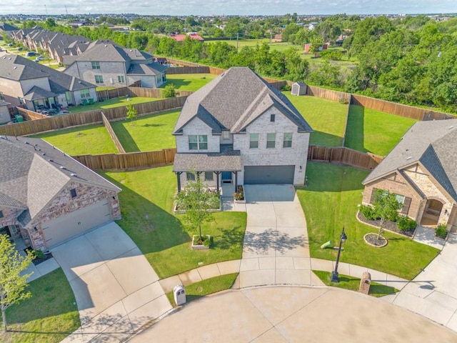 1110 Howley Ct, Forney, TX 75126 - aerial perspective of suburban area