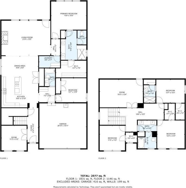 1110 Howley Ct, Forney, TX 75126 - property floor plan
