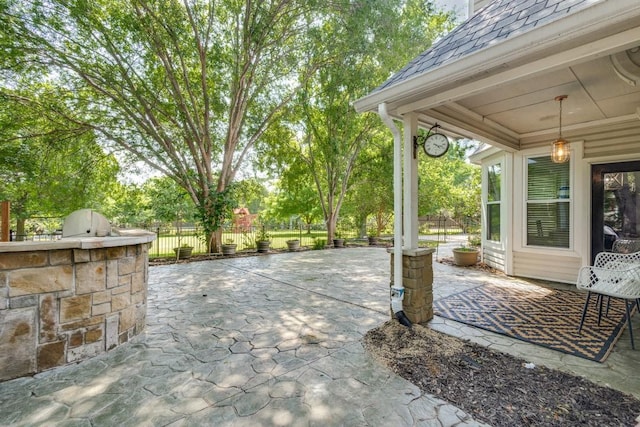 286 Lilac Ln, Southlake, TX 76092 - view of patio