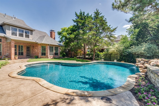808 Country Club Dr, Heath, TX 75032 - view of swimming pool with a patio