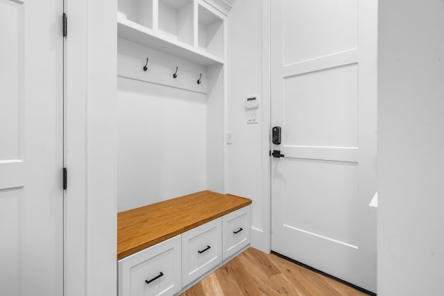4940 Golden Bell Ln, Midlothian, TX 76065 - mudroom featuring light wood-style flooring