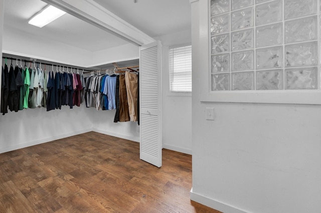 306 W Ross St, Waxahachie, TX 75165 - walk in closet with wood finished floors