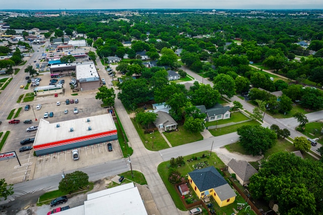 306 W Ross St, Waxahachie, TX 75165 - drone / aerial view