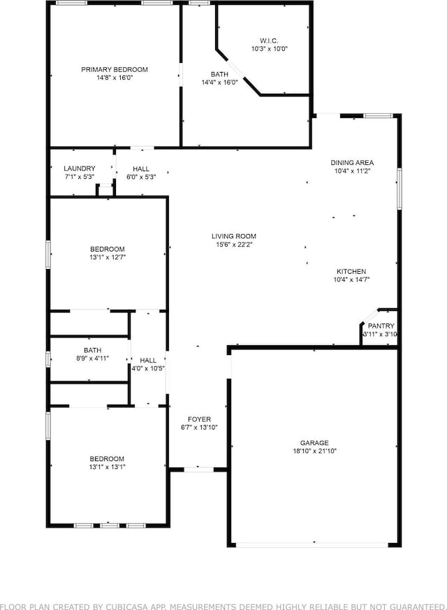 3813 Galvez Ave, Fort Worth, TX 76111 - home floor plan