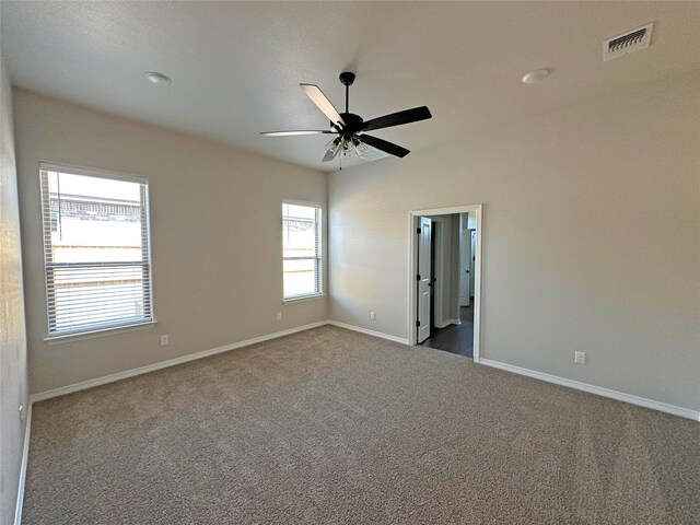507 Magnolia Dr, Troy, TX 76579 - spare room with carpet floors, baseboards, and ceiling fan