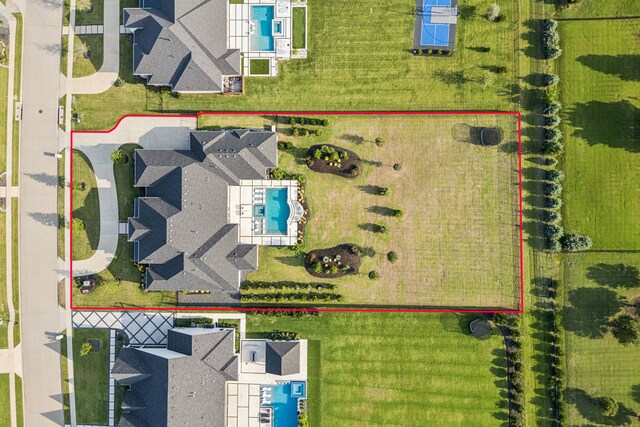 4309 American Pharoah Way, Celina, TX 75009 - view of patio with a ceiling fan, an outdoor hangout area, and an outdoor pool