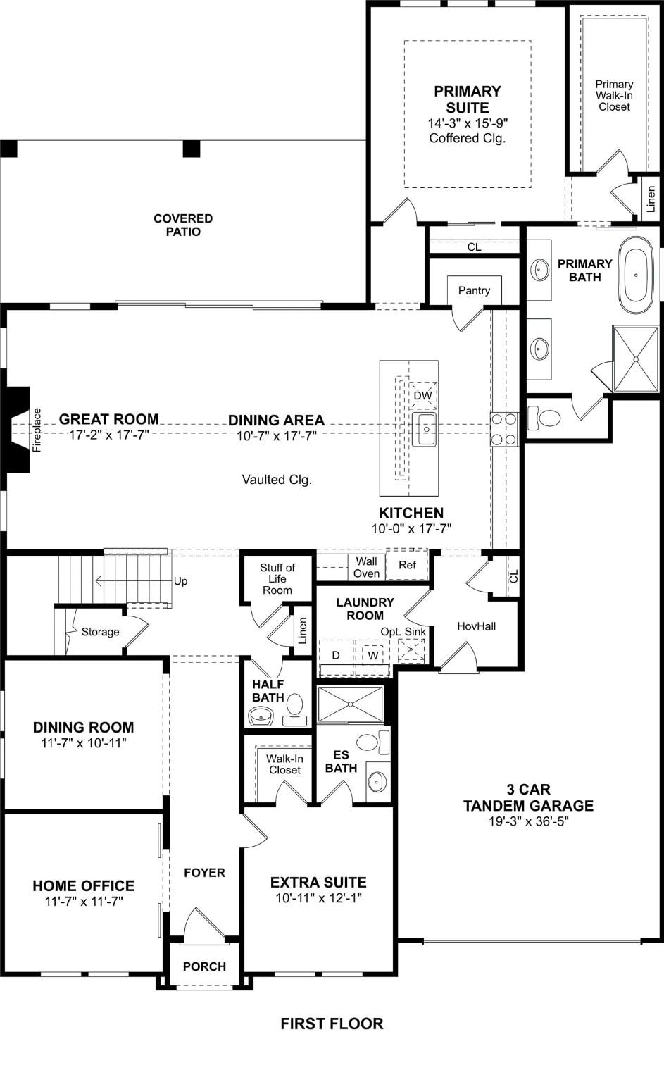 755 Emerald Hts, Lavon, TX 75166 - floor plan / room layout