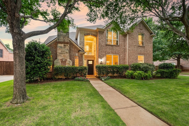 4013 Tulane St, Flower Mound, TX 75022 - traditional-style house with brick siding
