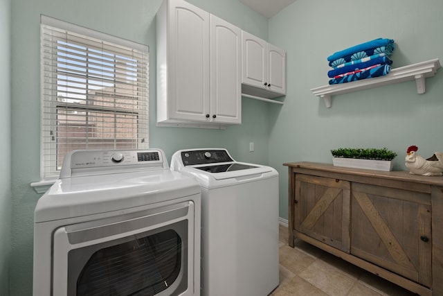 4013 Tulane St, Flower Mound, TX 75022 - washroom with washing machine and dryer and cabinet space