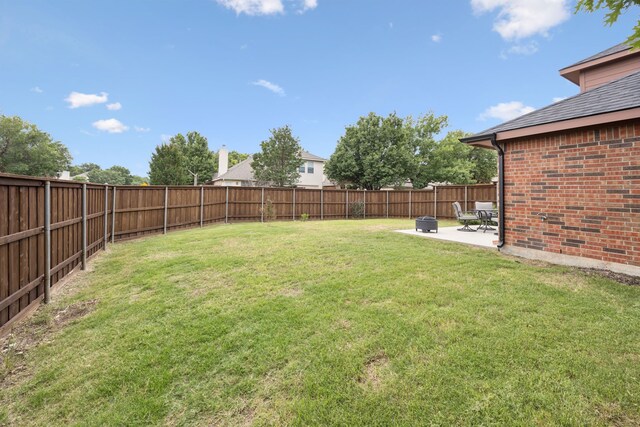 1532 Streams Way, Allen, TX 75002 - view of yard featuring a patio area