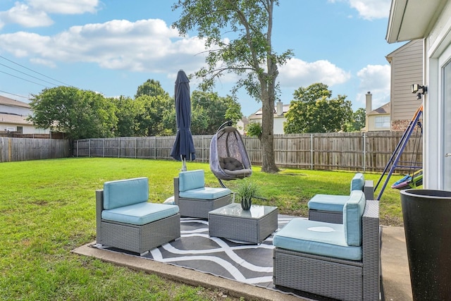 3017 Deanne Ct, Fort Worth, TX 76123 - view of yard featuring a patio