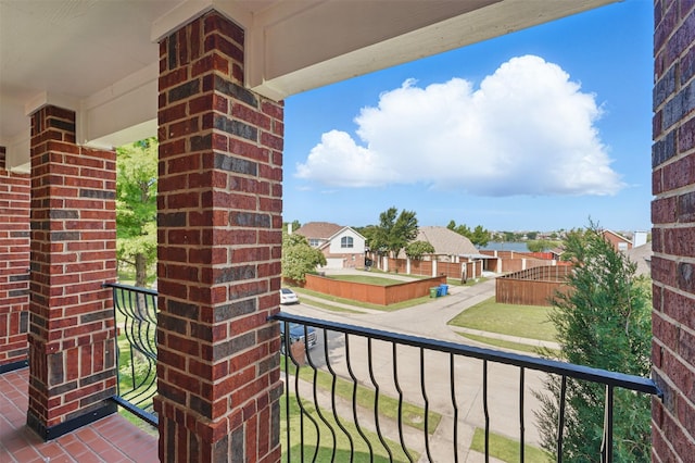 3752 Menard Dr, Carrollton, TX 75010 - balcony with a residential view