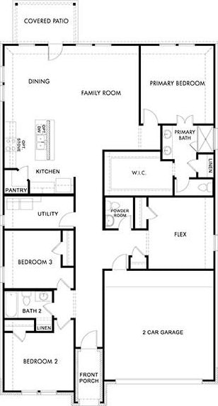 301 Sierra Rdg, Lavon, TX 75166 - home floor plan
