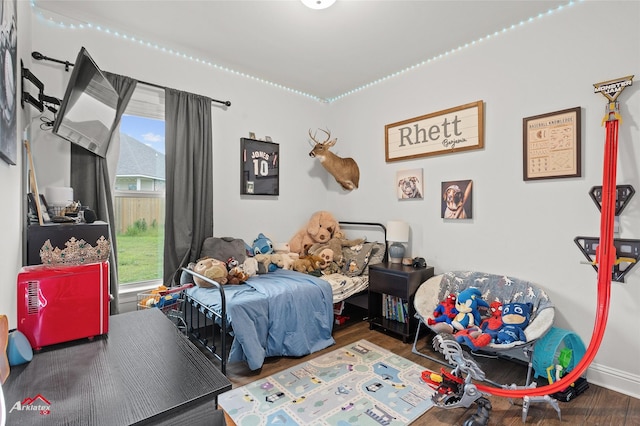 608 Ives Way, Haughton, LA 71037 - bedroom featuring wood finished floors