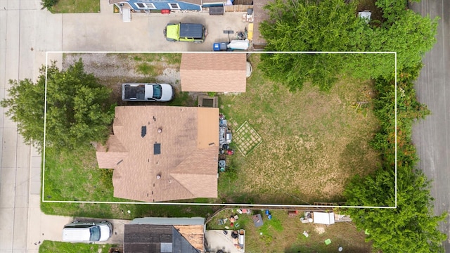 1010 Cole St, Mckinney, TX 75069 - aerial overview of property's location featuring property parcel outlined