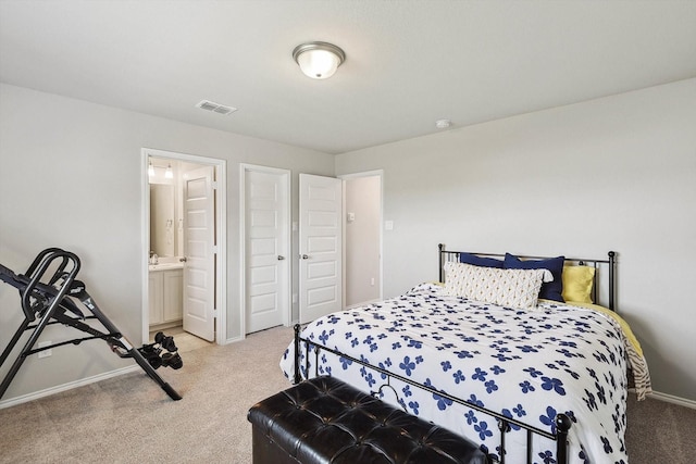 1608 Star Fleet Dr, Haslet, TX 76052 - carpeted bedroom featuring baseboards and ensuite bathroom