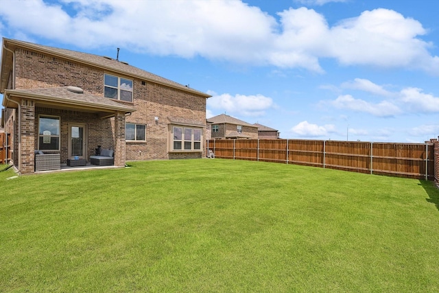 1608 Star Fleet Dr, Haslet, TX 76052 - view of yard with a patio