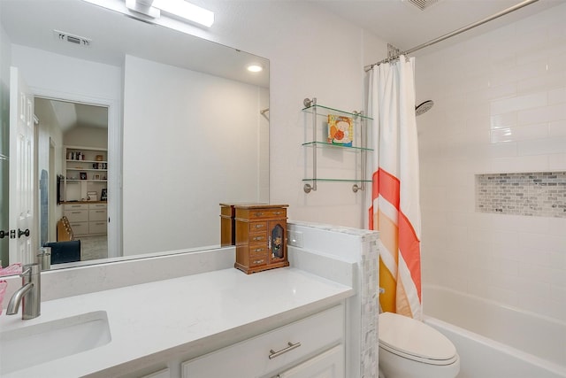 2006 Timber Cove Ct, Weatherford, TX 76087 - full bath featuring vanity, toilet, and shower / tub combo