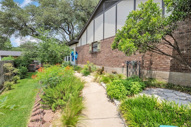 3308 Red Cliff Cir, Temple, TX 76502 - view of home's exterior featuring brick siding and stucco siding