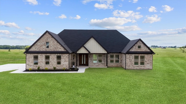 1128 Dixie Estates Way, Whitesboro, TX 76273 - view of front of home with a front lawn and brick siding