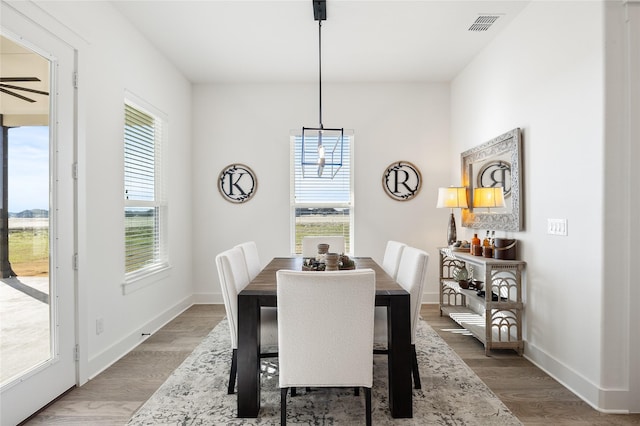 4665 Christie Ave, Caddo Mills, TX 75135 - dining area with wood finished floors and baseboards