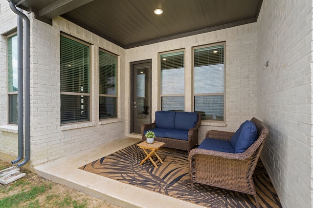 11415 Four Roses Trl, Frisco, TX 75035 - view of patio with an outdoor living space
