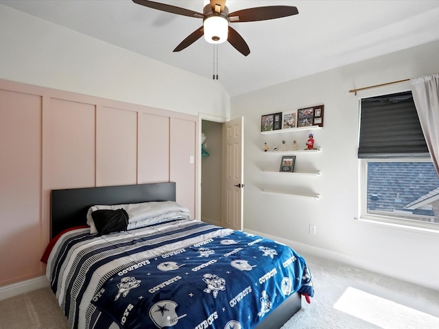 2505 Trailhead Dr, Fort Worth, TX 76177 - carpeted bedroom featuring ceiling fan and baseboards