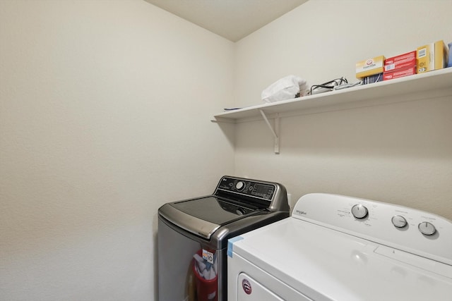 1717 Quail Grove Dr, Fort Worth, TX 76177 - laundry area with washer and dryer