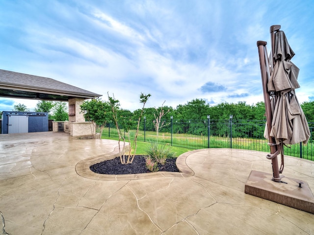 3509 Meridian Dr, Northlake, TX 76226 - view of patio / terrace