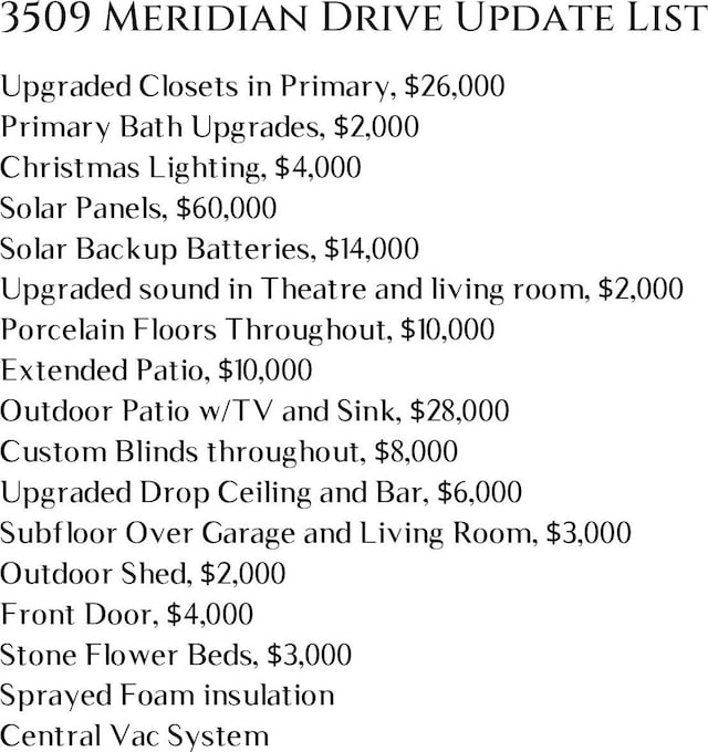 3509 Meridian Dr, Northlake, TX 76226 - view of miscellaneous property collateral