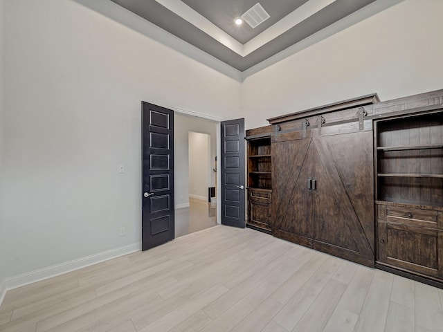3509 Meridian Dr, Northlake, TX 76226 - unfurnished bedroom featuring light wood-type flooring and baseboards