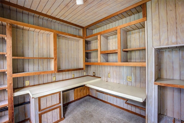 201 Brookhaven Ter, Commerce, TX 75428 - unfurnished office featuring carpet floors and a sauna / steam room