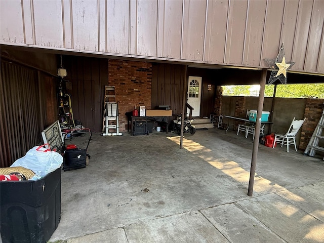 302 N Sissy Spacek Dr, Quitman, TX 75783 - view of patio / terrace with entry steps