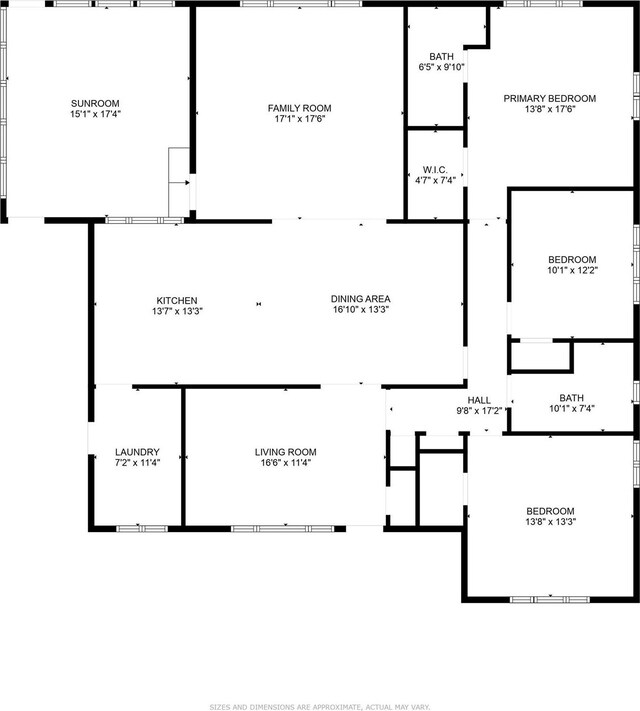 6729 Cylinda Sue Cir, North Richland Hills, TX 76180 - view of property floor plan