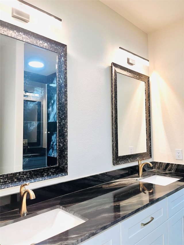 2309 Forest Hill Ln, Granbury, TX 76048 - bathroom featuring double vanity
